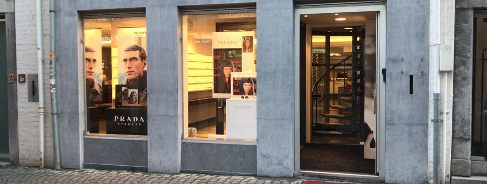 de winkel van Martens en Holbot opticien in Maastricht